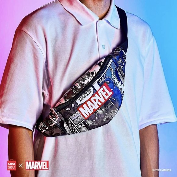 FREE add-on* Miniso x Marvel Spider-Man Hip Waist Fanny pack - Picture 2 of 2